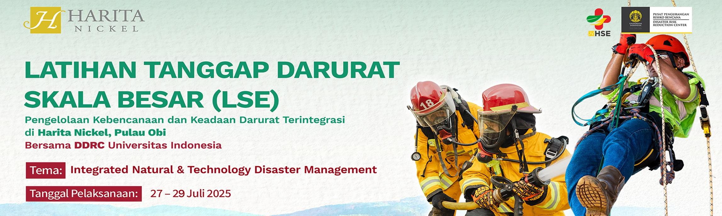 Tingkatkan Kesiapsiagaan, Harita Nickel Gelar Latihan Tanggap Darurat Terintegrasi Skala Besar
