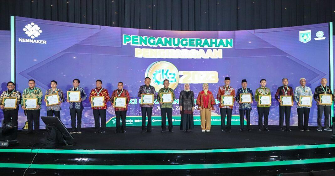 3 Perusahaan Entitas NKCL Raih K3 Awards dari Kemnaker RI