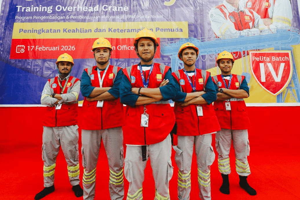 PELITA Vocational Program Batch IV: Harita Nickel Prepares 40 Obi Island Youths as Certified Heavy Equipment Operators