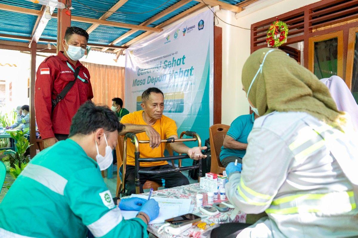 Peringati HKN 2025, Harita Nickel Gelar Pemeriksaan Kesehatan Gratis dan Pelatihan BHD di Air Mangga-Tabuji