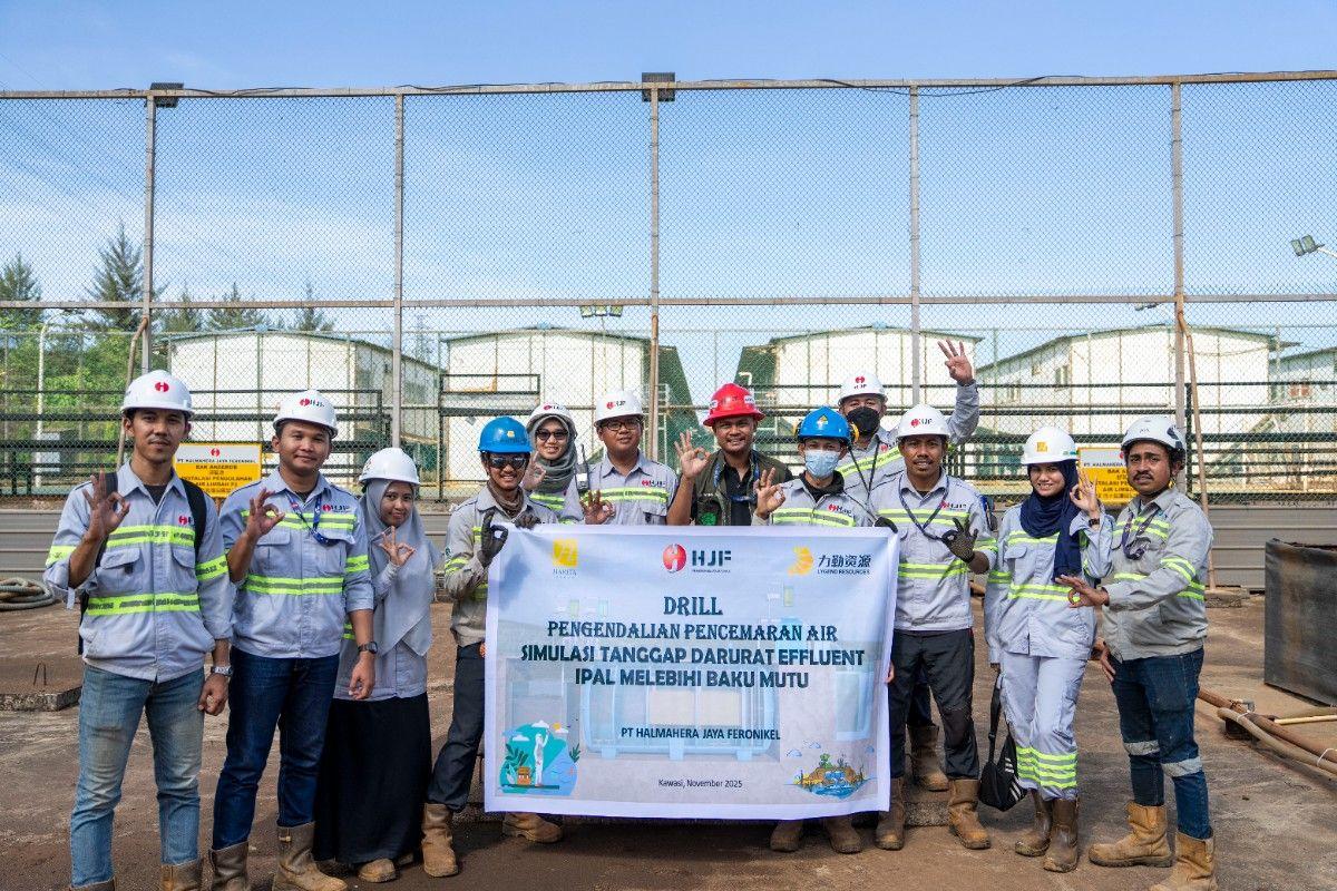 Cegah Pencemaran, Harita Nickel Gelar Drill Baku Mutu Air