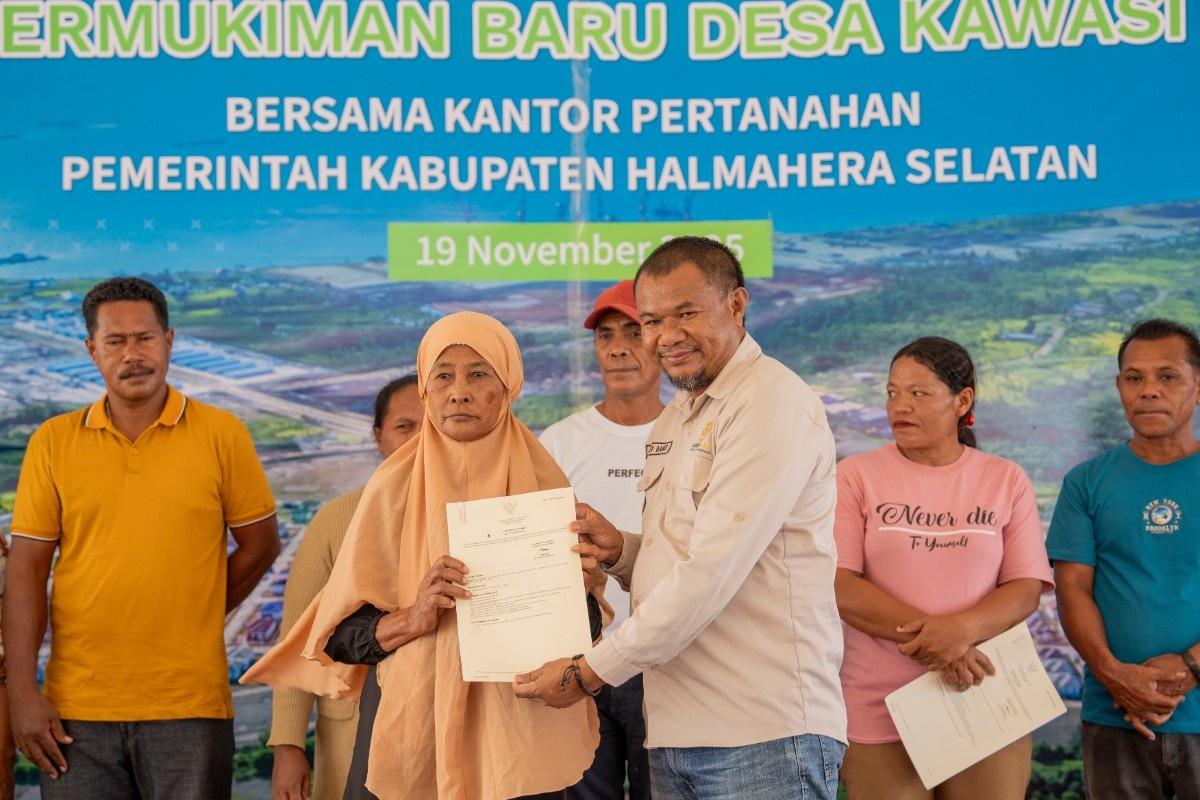 Jawaban Atas Keraguan! Tanah Warga Kawasi Sudah Bersertifikat Resmi