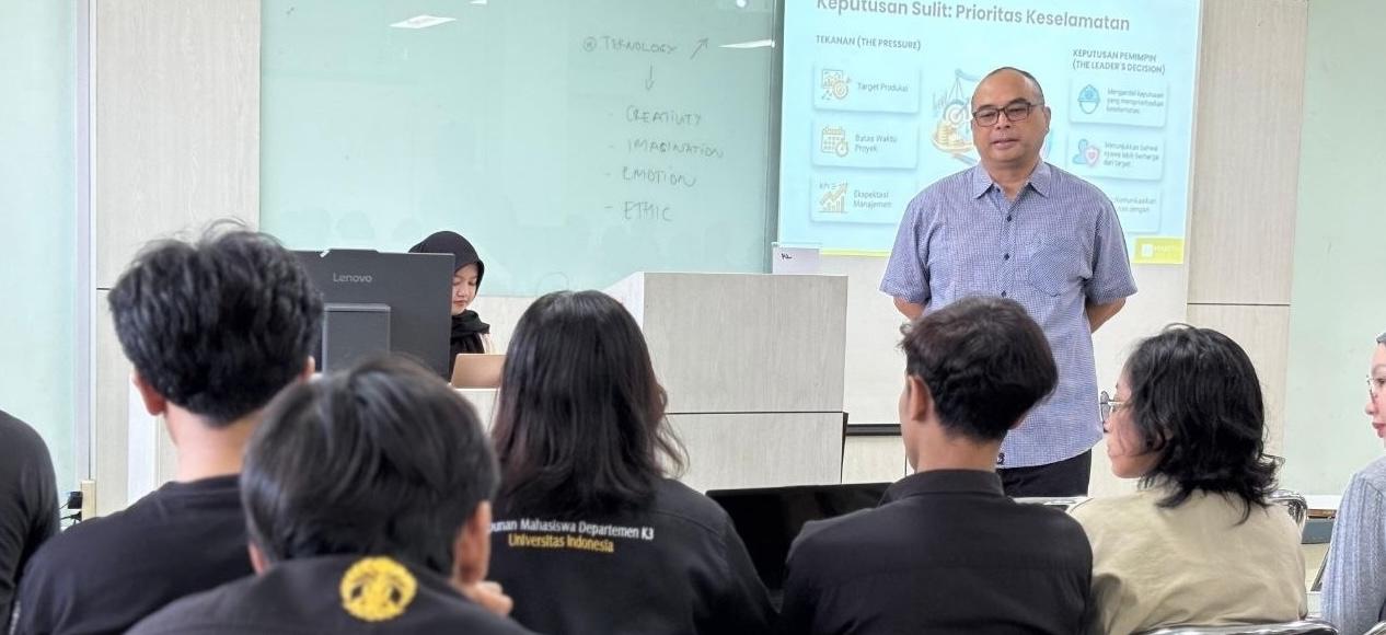 Harita Nickel Berbagi Praktik Budaya K3 Berkelanjutan dengan Mahasiswa UI