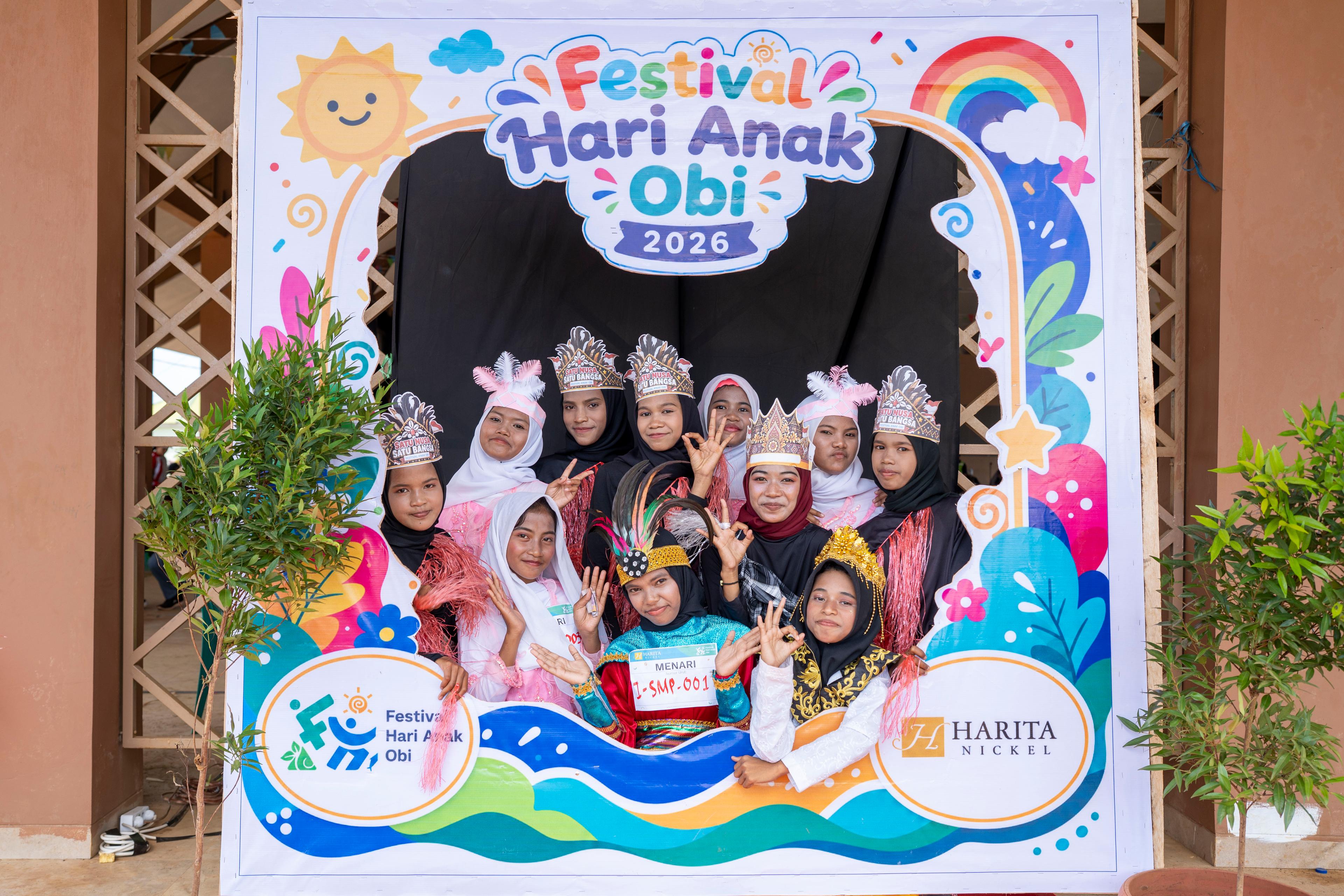 Festival Hari Anak Obi Tumbuhkan Kreativitas Anak Lewat Ruang Berkarya