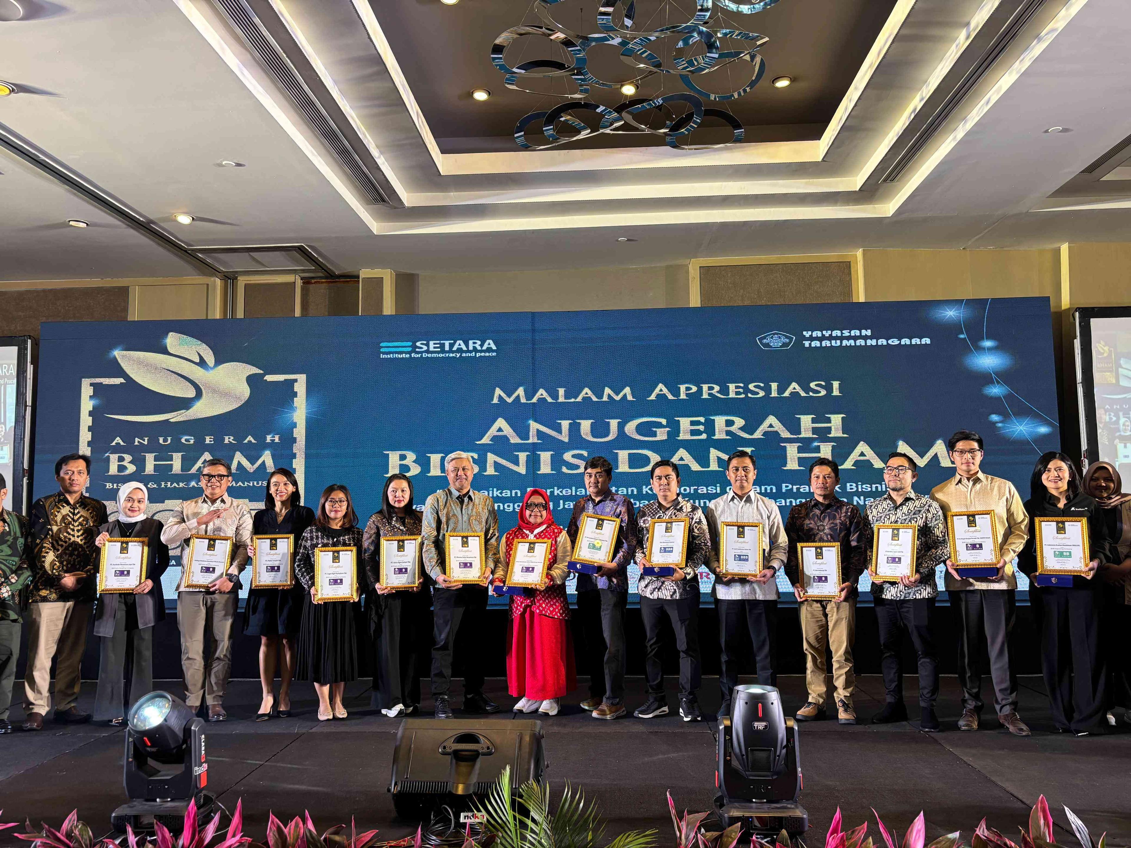 Integrasi Bisnis dan HAM, Harita Nickel Raih Anugerah SETARA Institute 2025