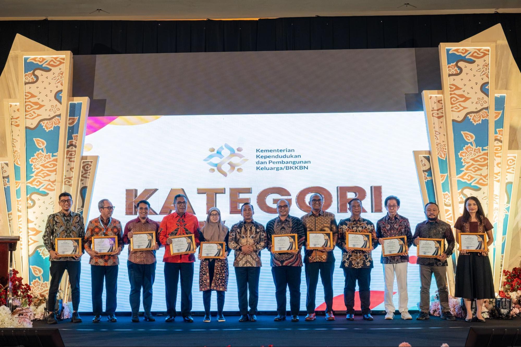 Turunkan Stunting di Obi, Harita Nickel Raih Predikat Gold GENTING dari BKKBN