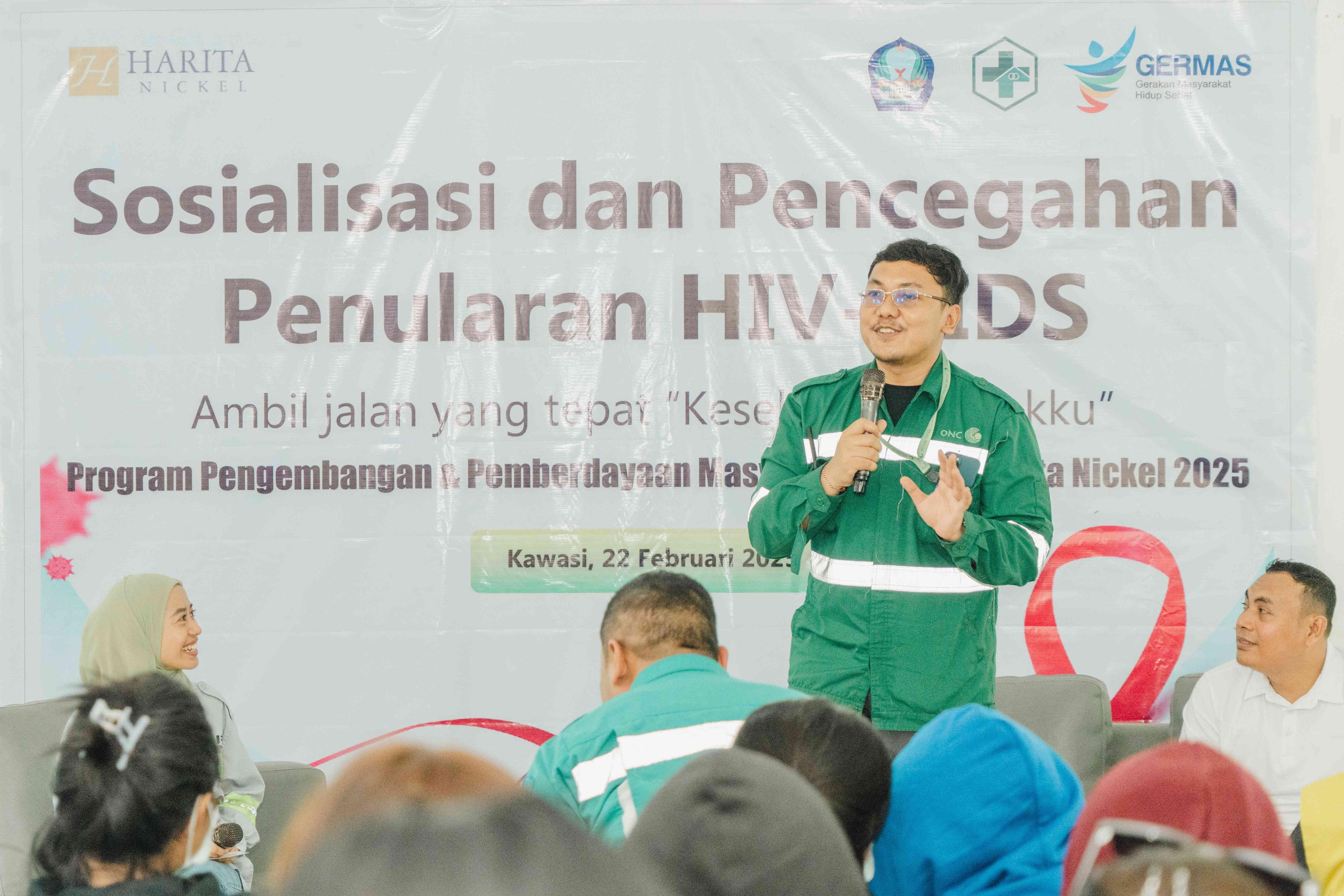 Harita Nickel dan Dinkes Halmahera Selatan Edukasi Warga Kawasi tentang Pencegahan Penyakit Menular