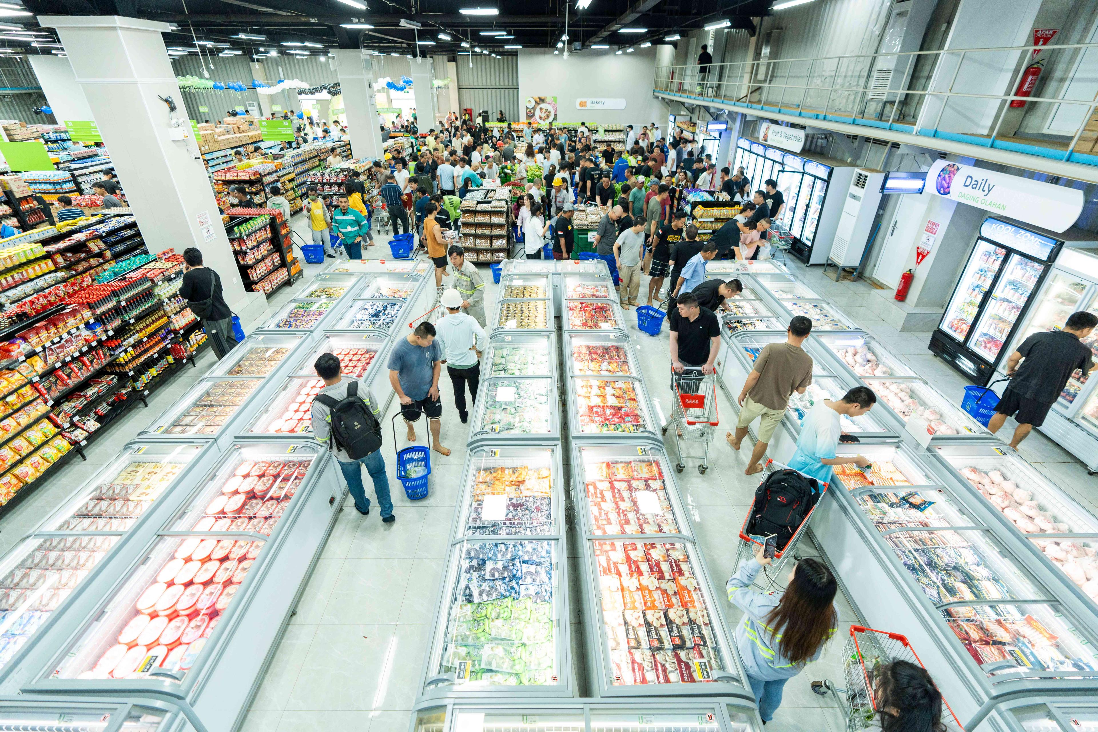 Foodmart Kedua Site Obi, Terbesar di Area Pertambangan Indonesia!