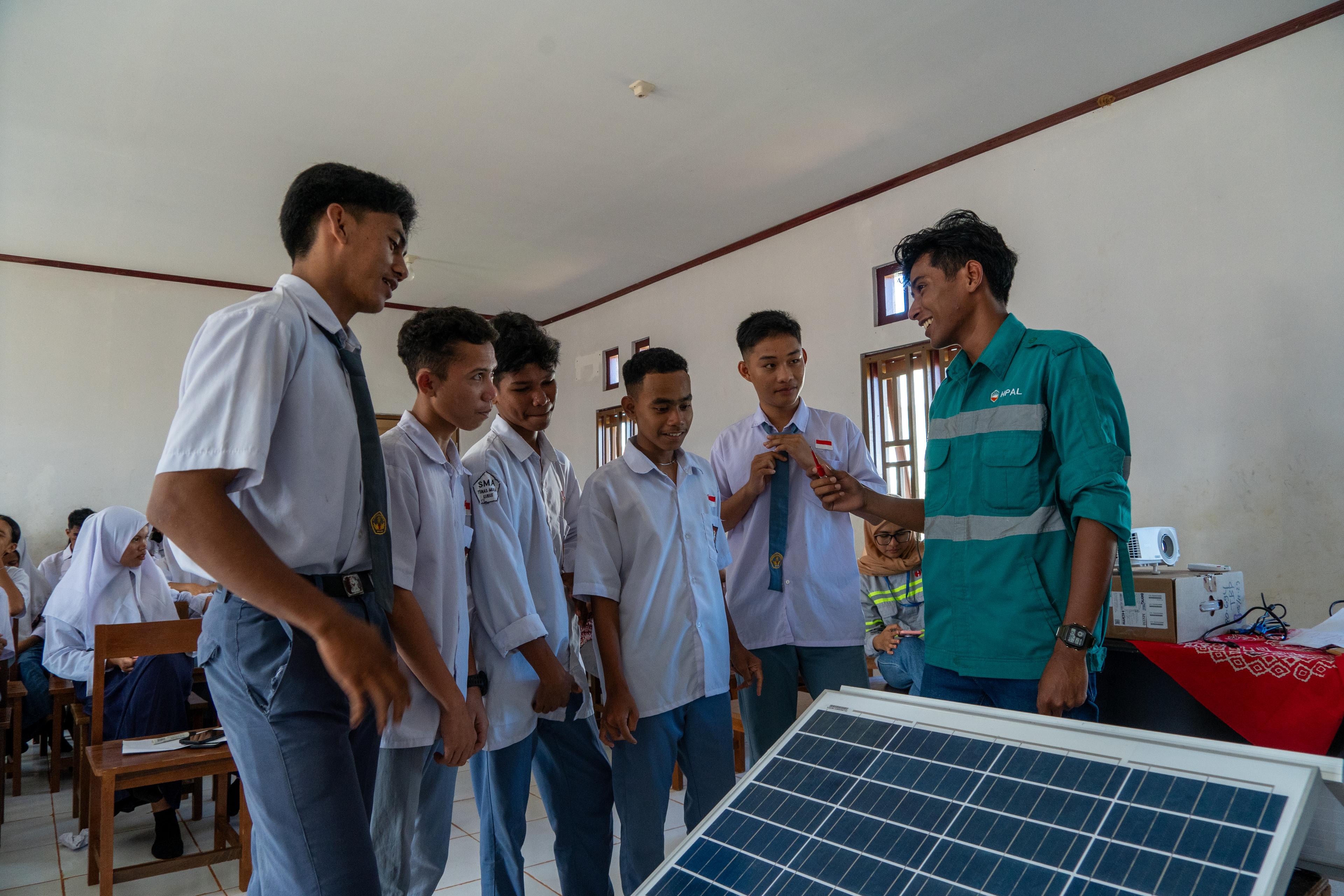 Program CSR Pendidikan Harita Nickel periode Semester I tahun 2024