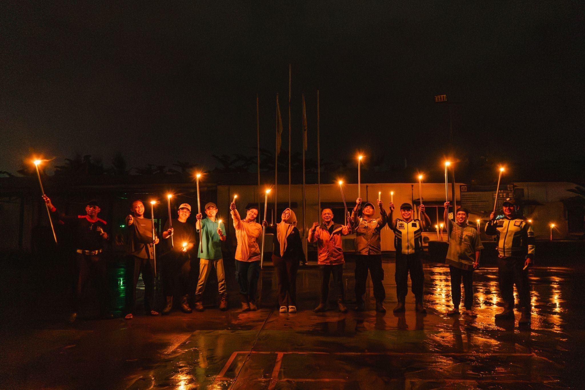 Dukung Pengurangan Emisi Karbon, Harita Nickel Gelar Aksi Earth Hour di Pulau Obi dan Kota Ternate