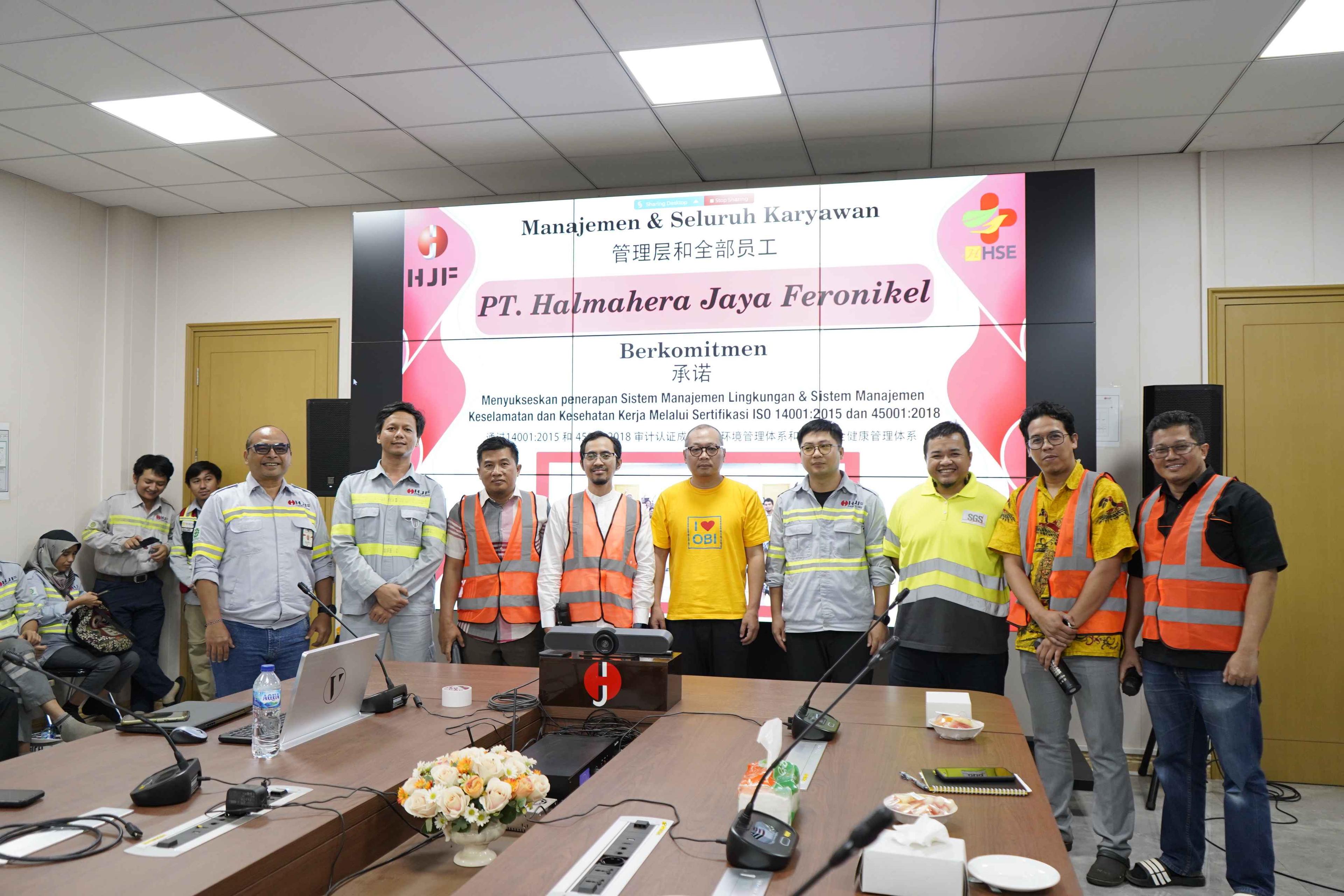 Sah! Tiga Anak Usaha HARITA Nickel Raih Sertifikasi ISO 14001:2015 dan ISO 45001:2018
