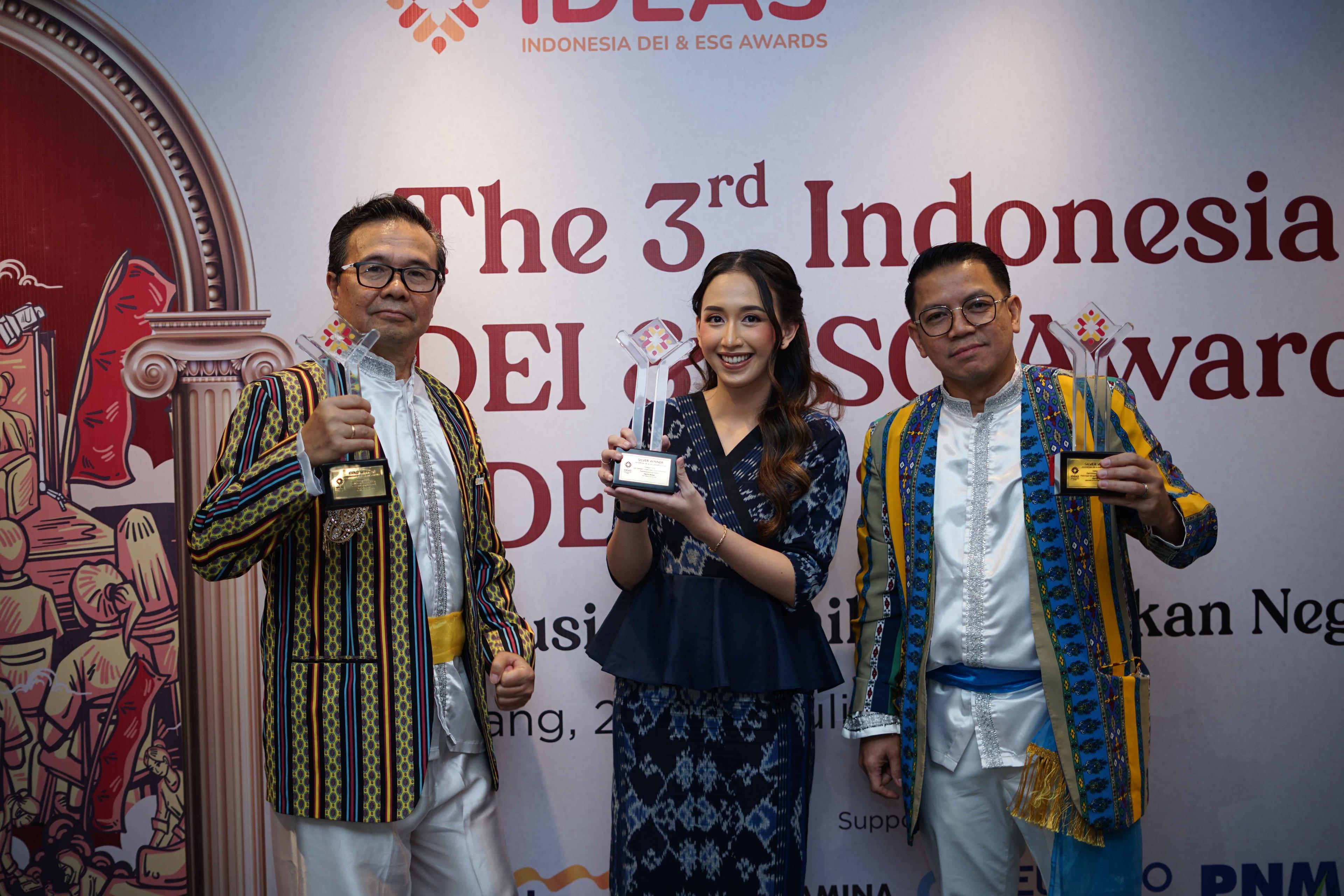 Harita Nickel Borong Tiga Penghargaan Pada Ajang Indonesia DEI & ESG Awards (IDEAS) 2024