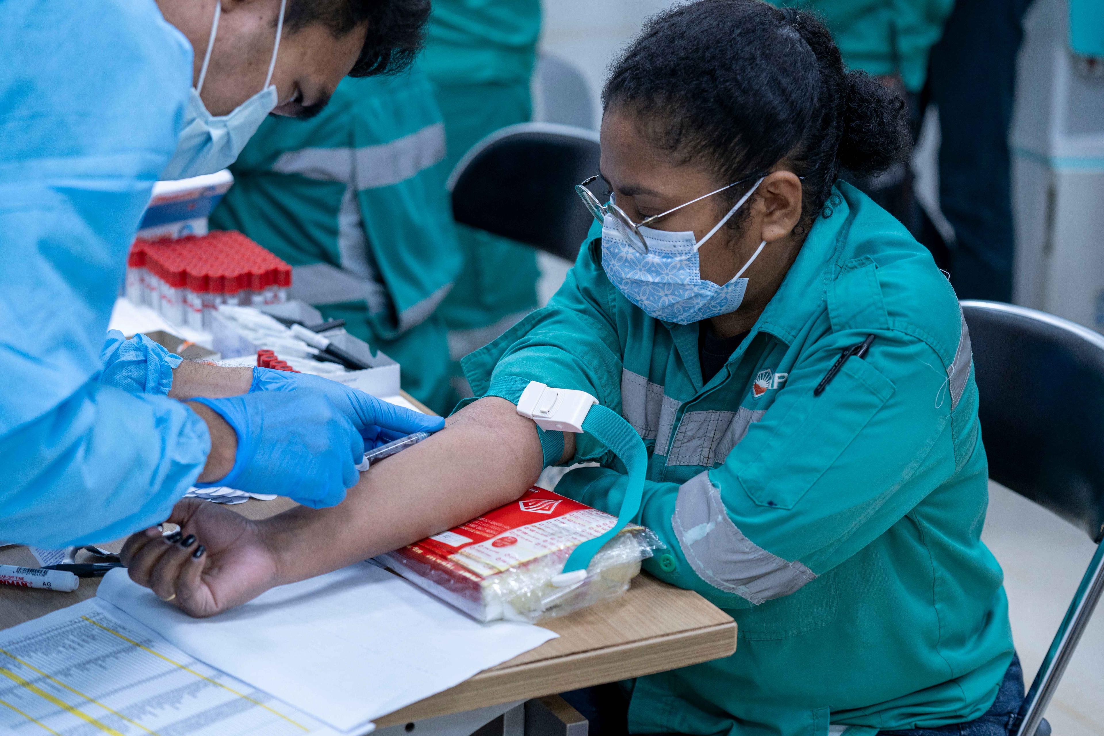 Tunjukkan Kepedulian Sosial, Harita Nickel Gelar Aksi Donor Darah