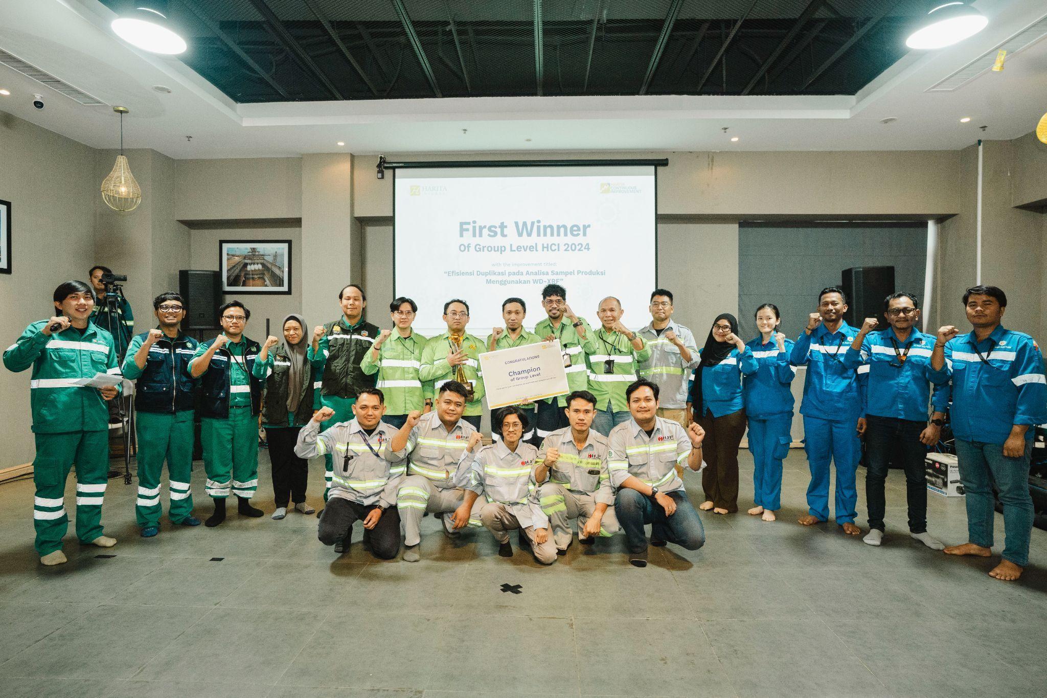 TBP Juara Harita Continuous Improvement 2024 Tingkat Grup