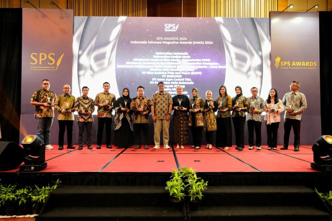 Majalah HARITA Nickel Dinobatkan Sebagai Gold Winner dalam SPS Awards 2024