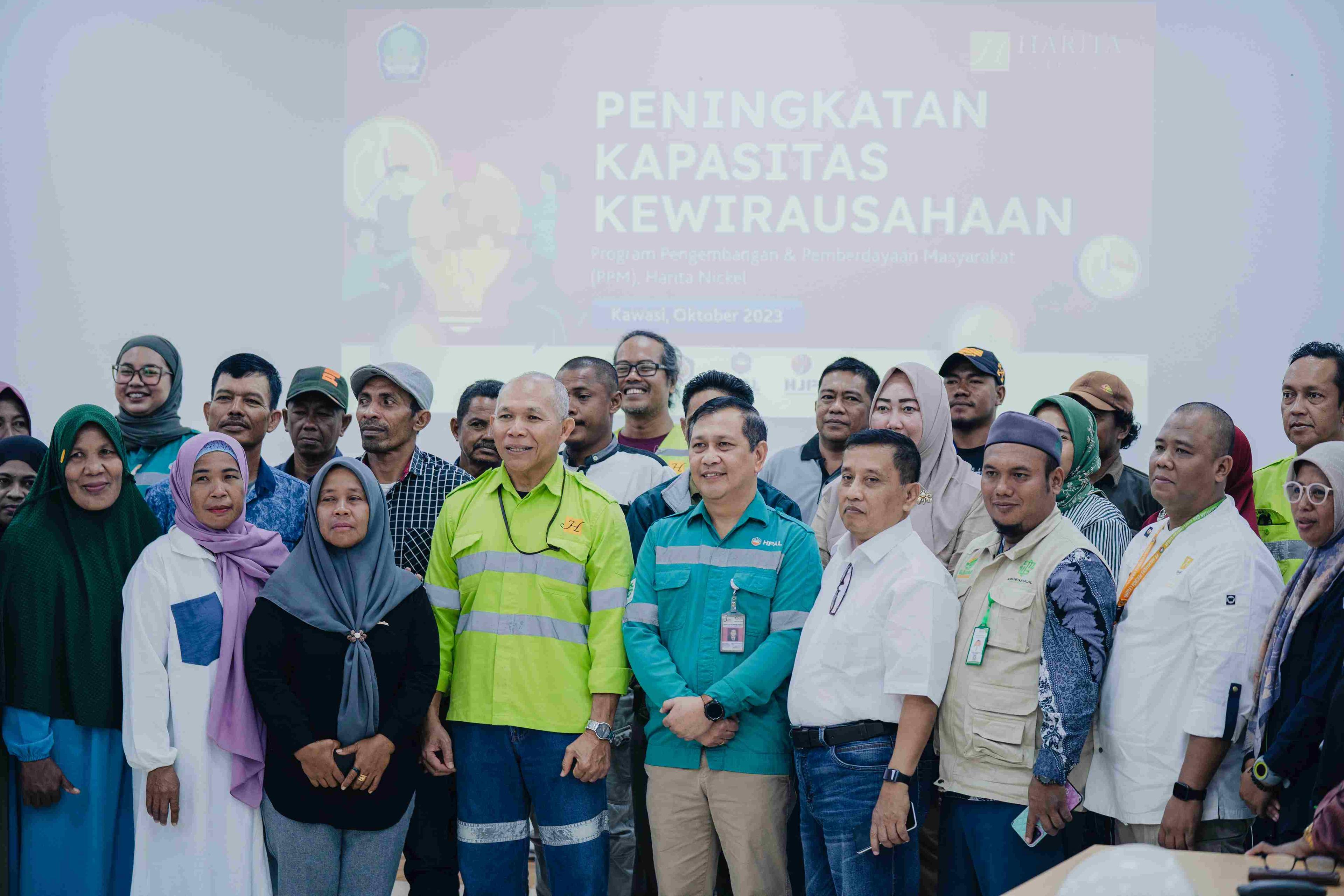 Dorong UMKM Naik Kelas, Harita Nickel Gelar Pelatihan Kewirausahaan