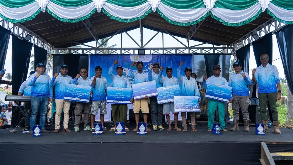 Harita Nickel Gelar Obi Fishing Tournament Kedua, Ikan di Perairan Kawasi Masih Melimpah