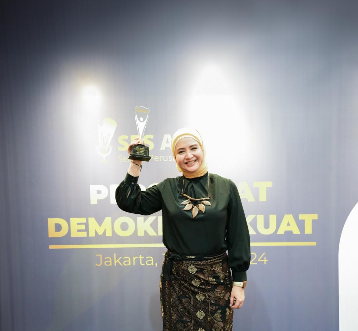 Majalah harita nickel dinobatkan sebagai gold winner